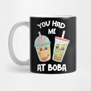 You Had Me At Boba Cute Kawaii Bubble Tea Mug